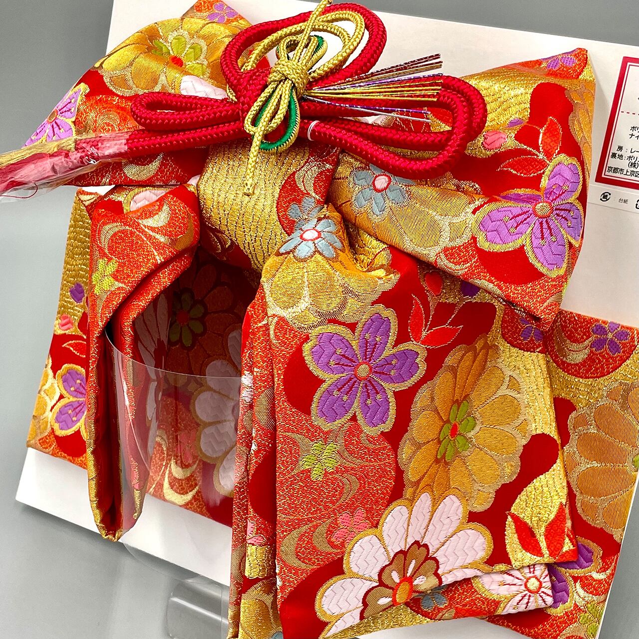 結び帯 赤金地 花柄 | 髙濱屋呉服店 結び帯 赤金地 花柄 | 髙濱屋呉服店