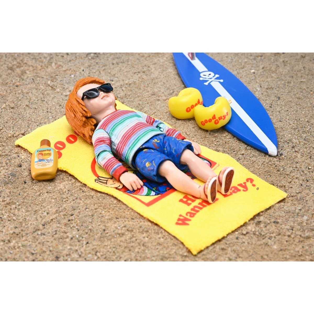 新品　NECA Chucky チャッキー　サーフズアップ　ネカ　フィギュア Child's Play 3 - Ultimate Surf's Up Chucky 7