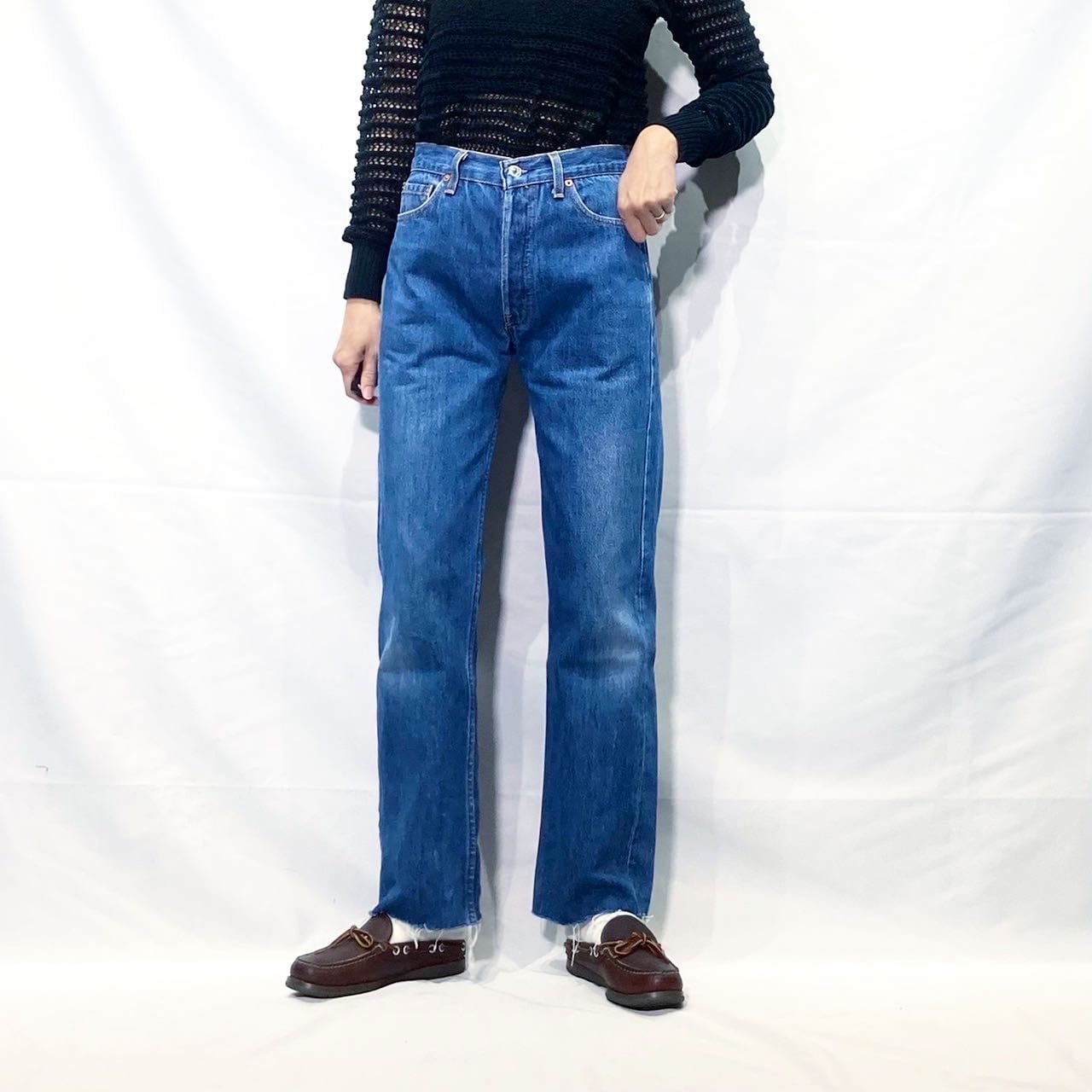 90s made in USA Levi's 501 denim pants W29 Dorothy usedvintage 古着屋