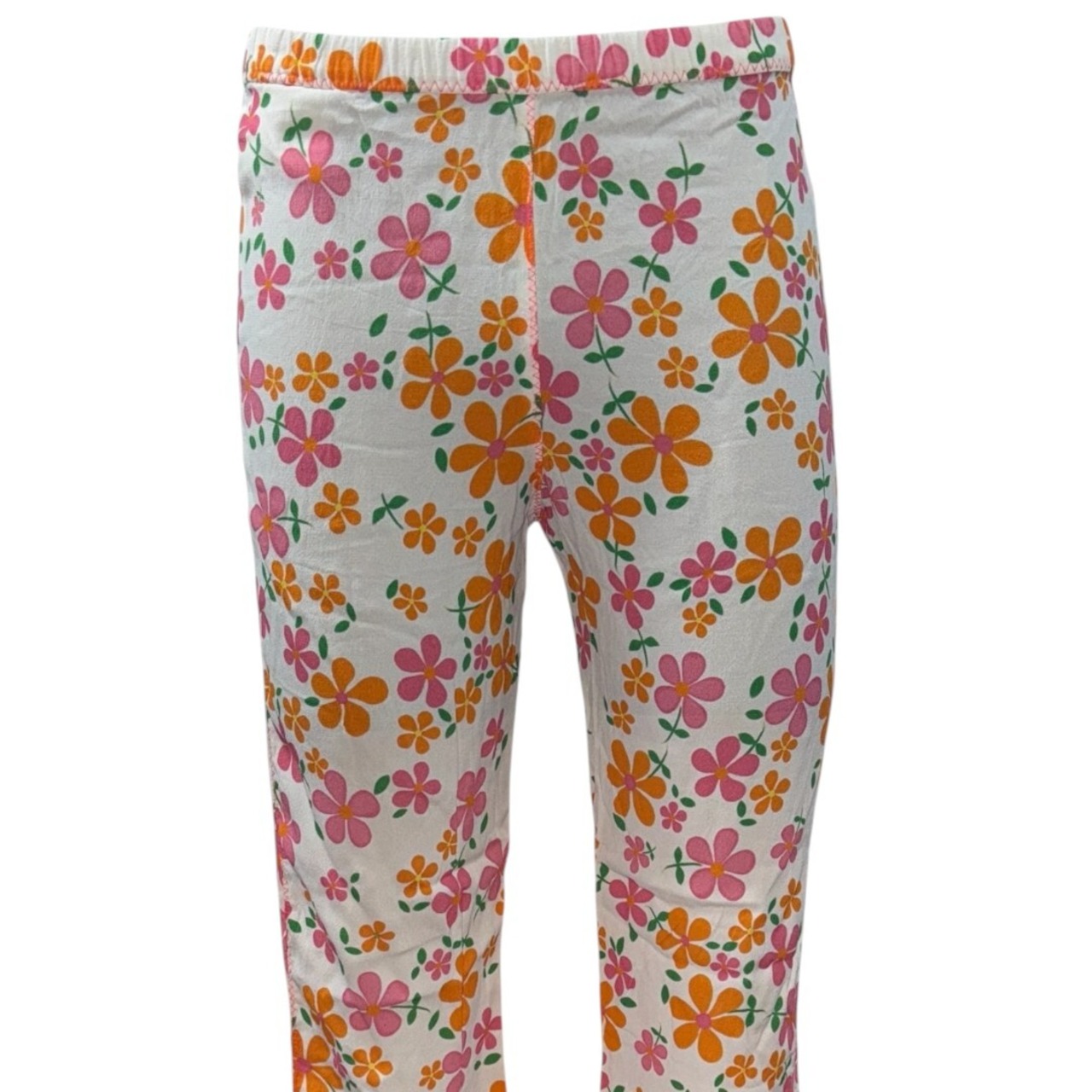 【ERL】イーアルエル フローラルプリント クレープトラウザーパンツ