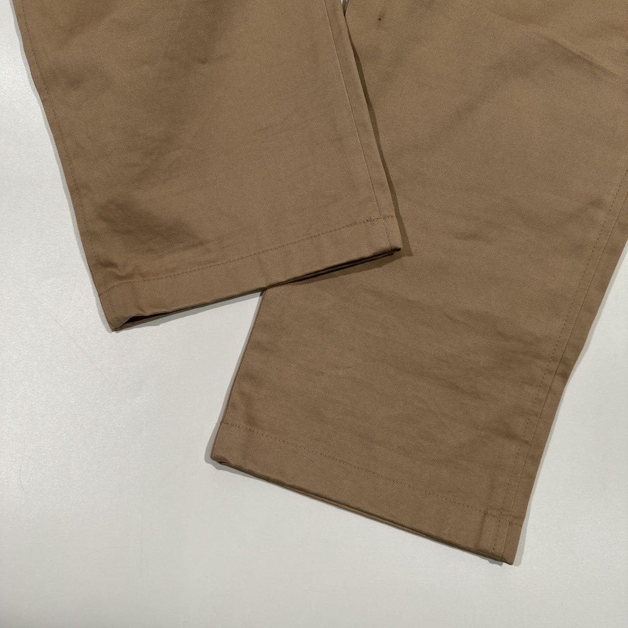 MACPHEE マカフィー コットン スラックスパンツ 38/ベージュ/トゥモローランド