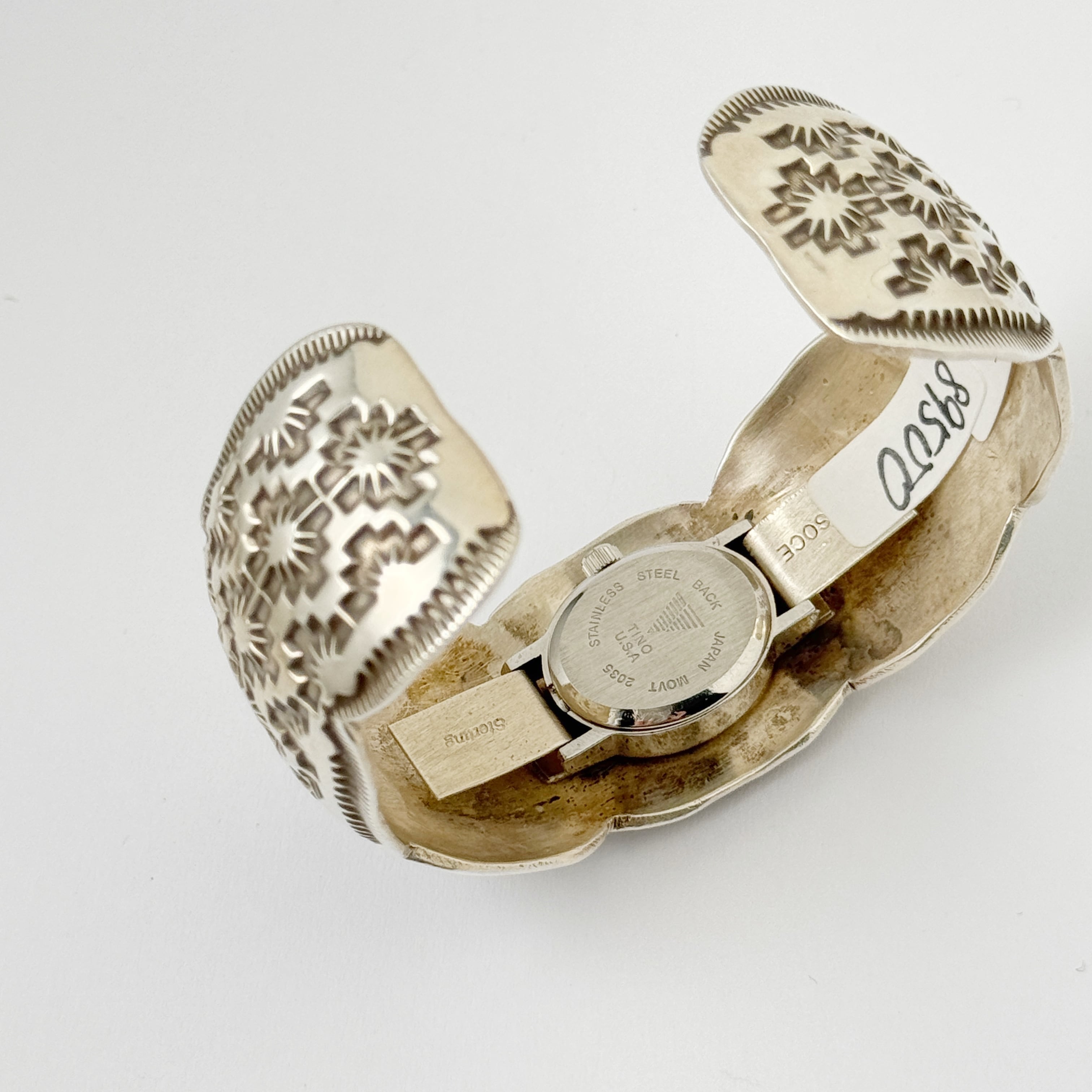Indian Jewelry 》バングル ウォッチ（時計）スタンプワーク バングル