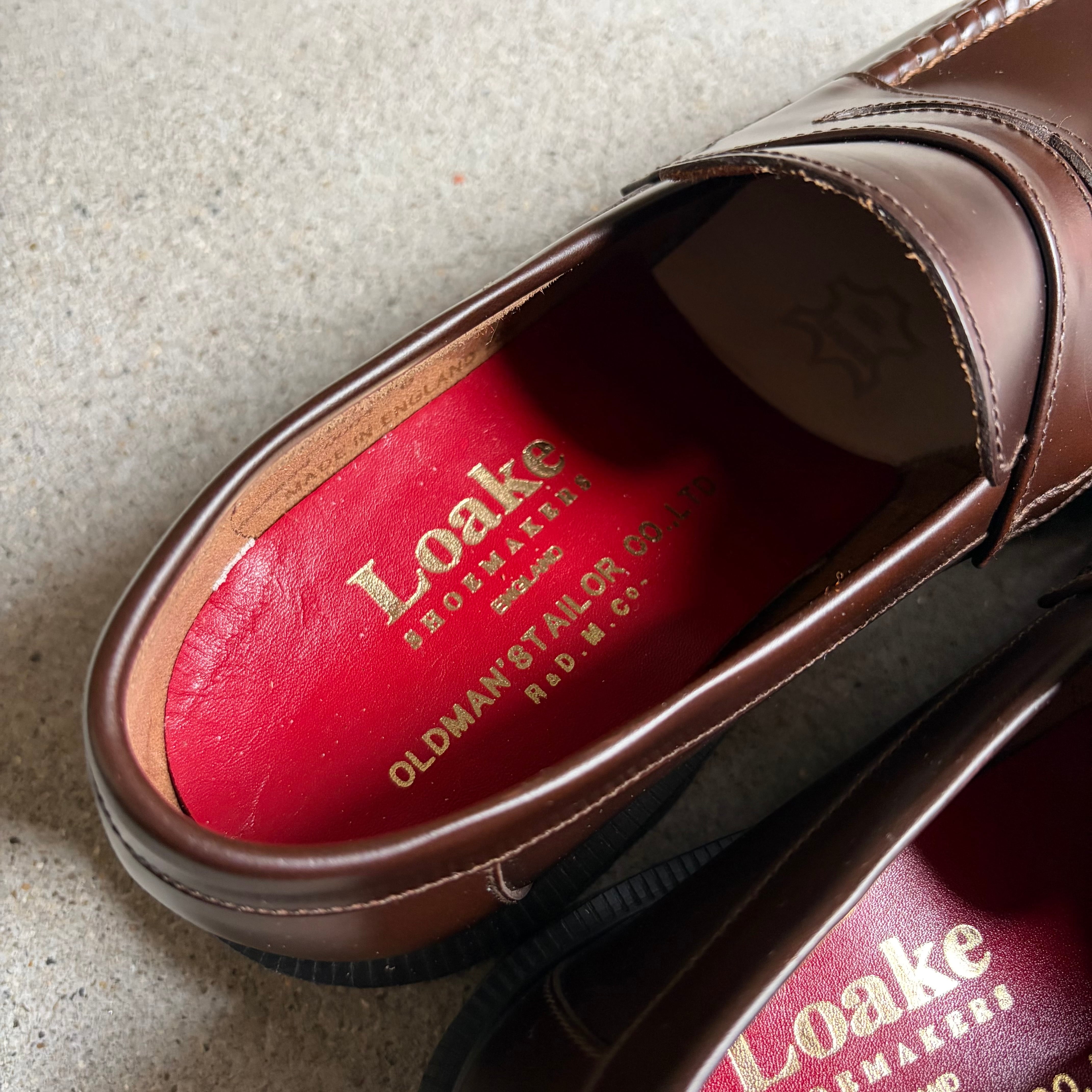 Loake×OLDMANSTAILOR／ローク×オールドマンズテーラー Coin Loafer