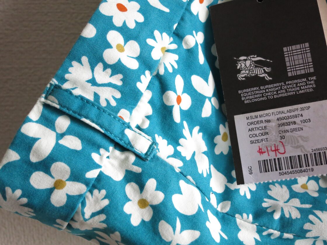 Burberry バーバリー 花柄ショーツ | Pay ID｜ショートパンツ・ハーフ 