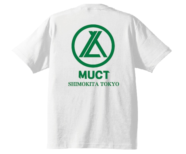 【ラスト１枚】THE MUCT  Tshirt 【White/Green】