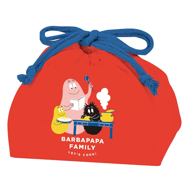 巾着袋/ランチバック　【バーバパパ(BARBAPAPA)】【お弁当箱/水筒　キッチン雑貨/Brounie１】