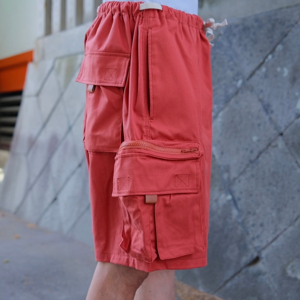 KENNETH FIELD(ケネスフィールド) /限定GUIDE SHORTS Ⅱ TWILL-ORANGE