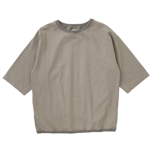 SILKET CTTN H/S TEE / シルケットコットンハーフスリーブT (BEIGE)