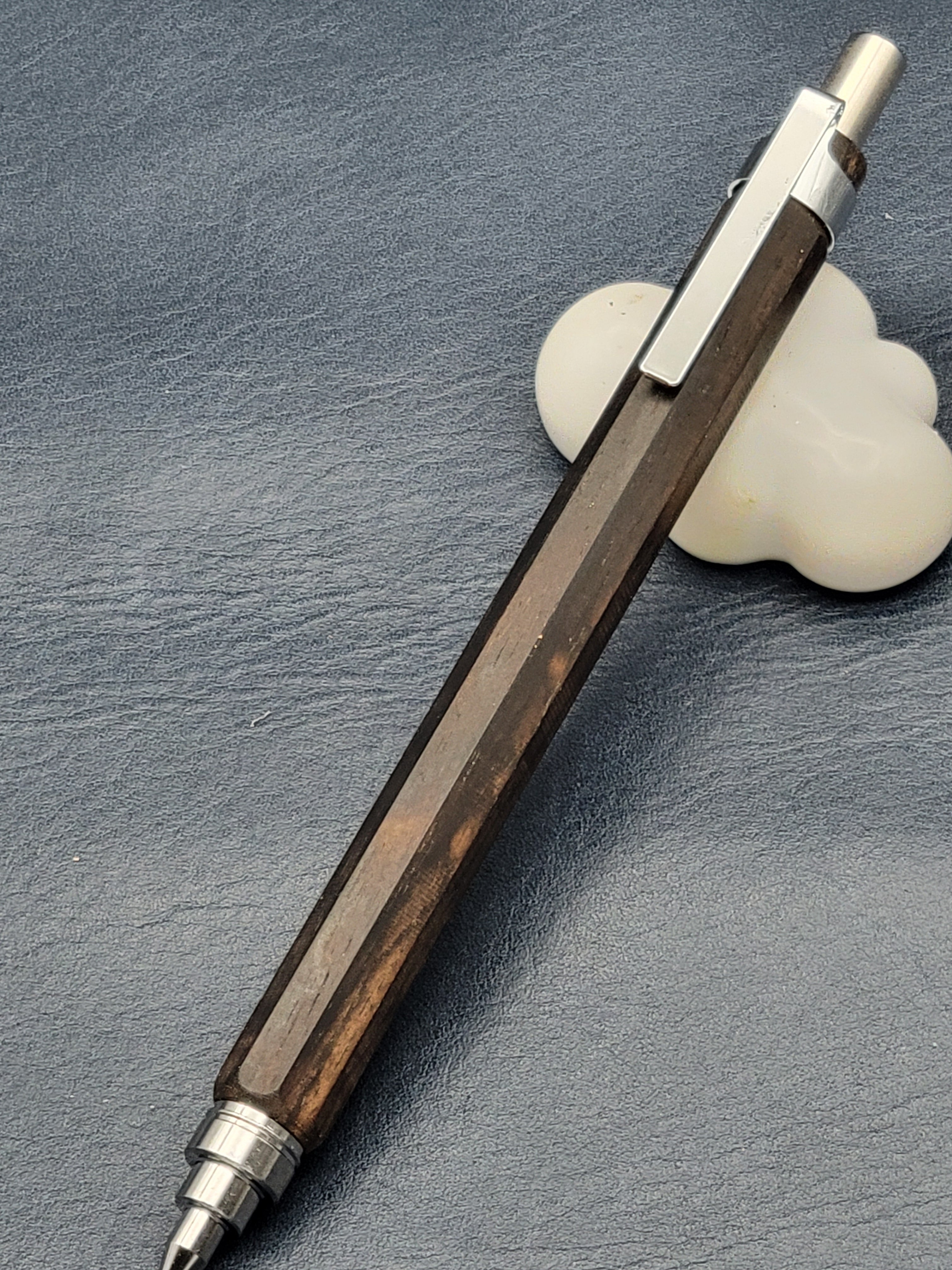 黒柿 孔雀杢シャープペン0.5mm | MOKU工房