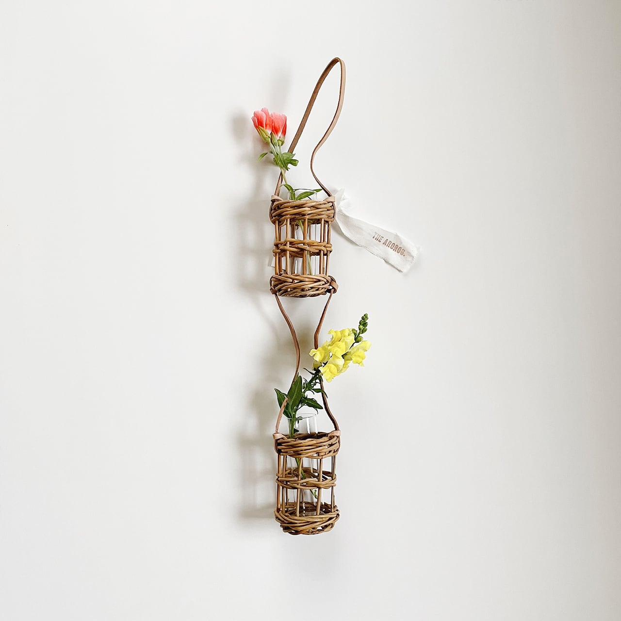 Hanging flower vase (double)