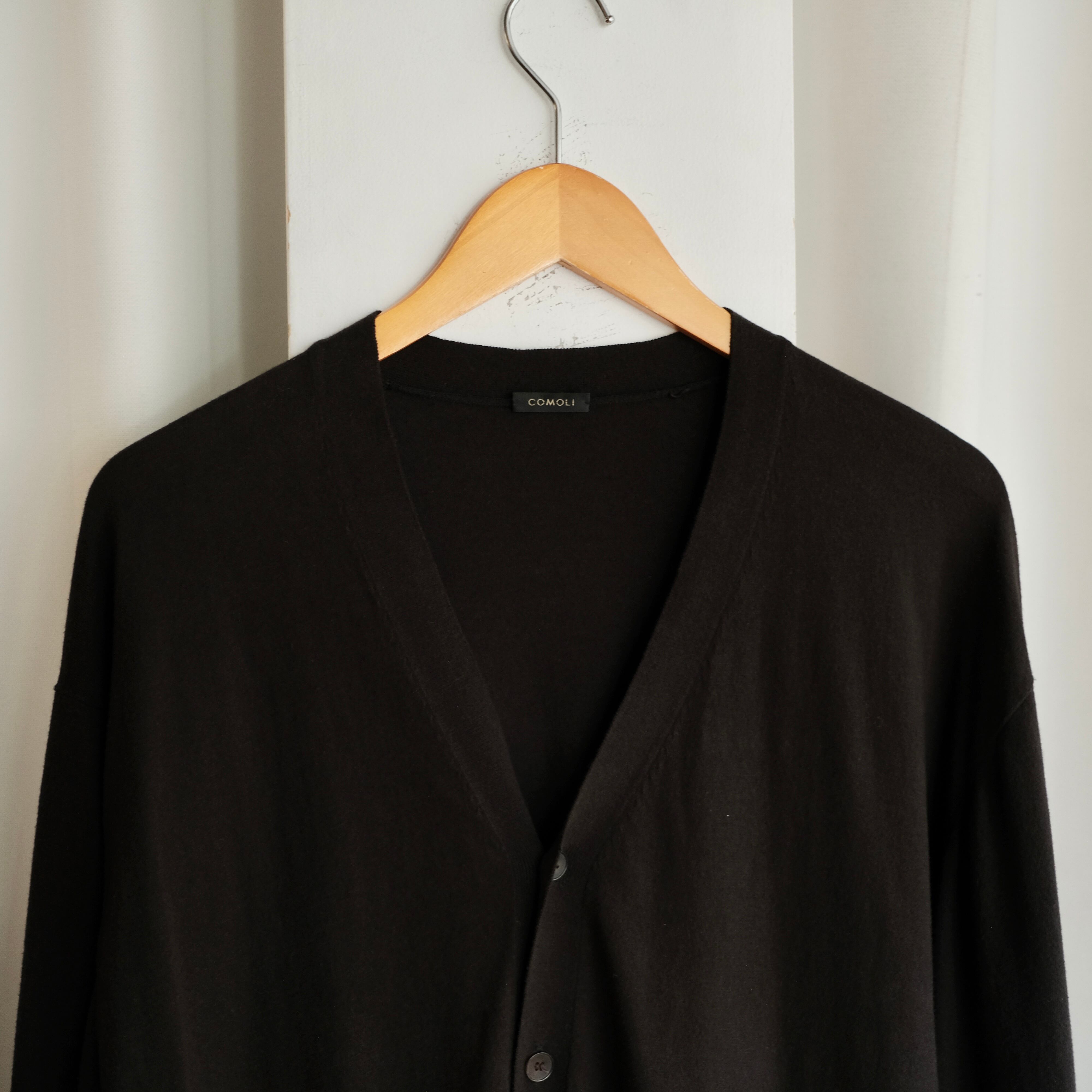 24ss COMOLI コモリ COTTON V NECK CARDIGAN COMOLI COTTON V-NECK CARDIGAN | safarionline