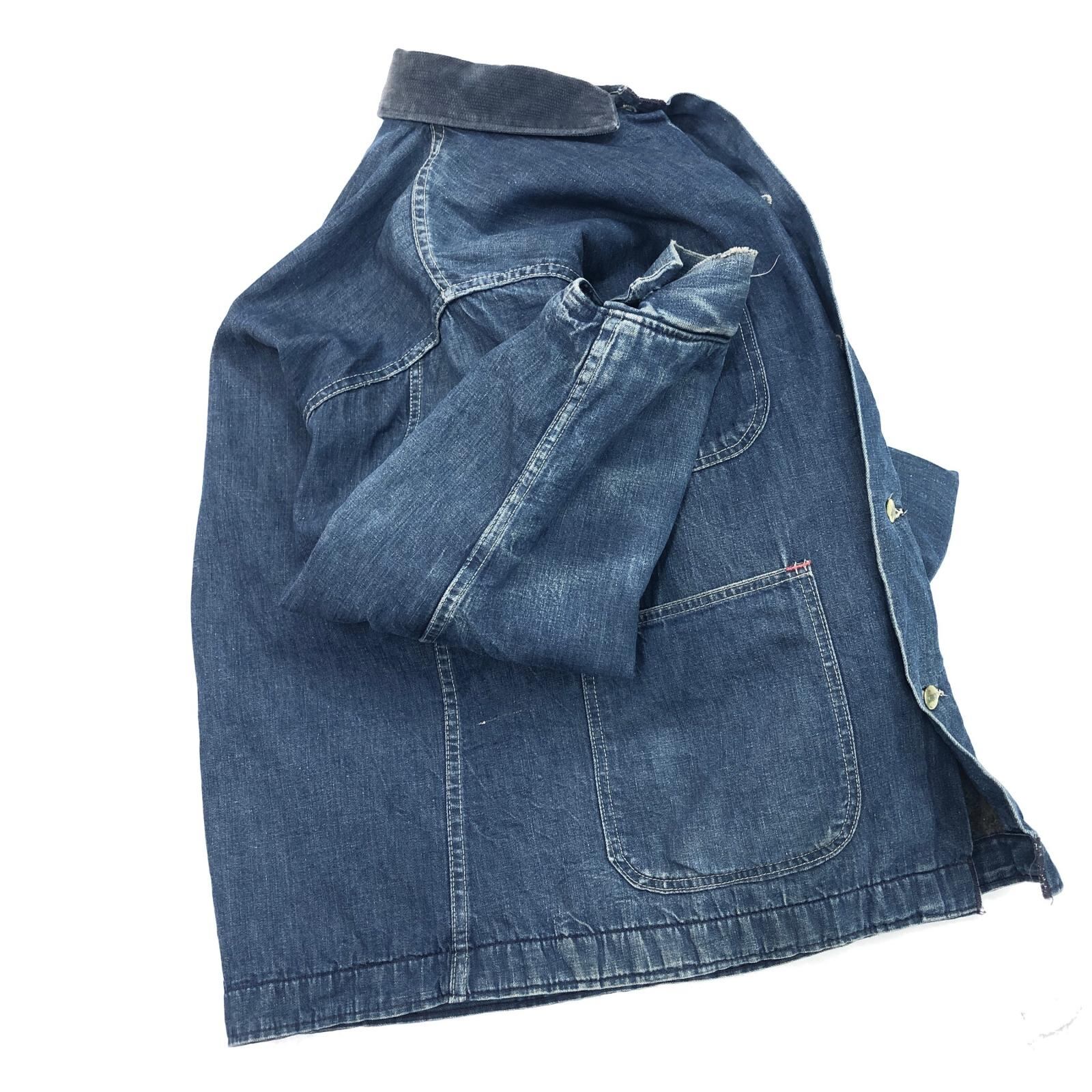 ELY エリー 70年代 USA製 ブランケット付き デニムカバーオール ワーク