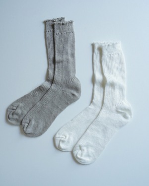 【R&D.M.Co-】IRISH LINEN STITCH SOX  アイリッシュリネン　靴下　オールドマンズテーラー