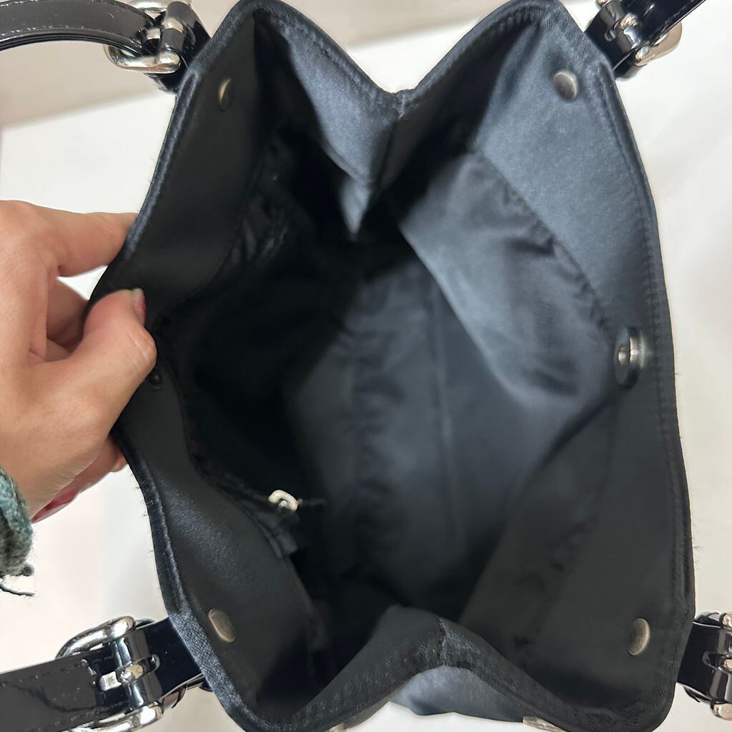 MOSCHINO モスキーノ CHEAP AND CHIC Hand Bag ハンドバッグ ブラック