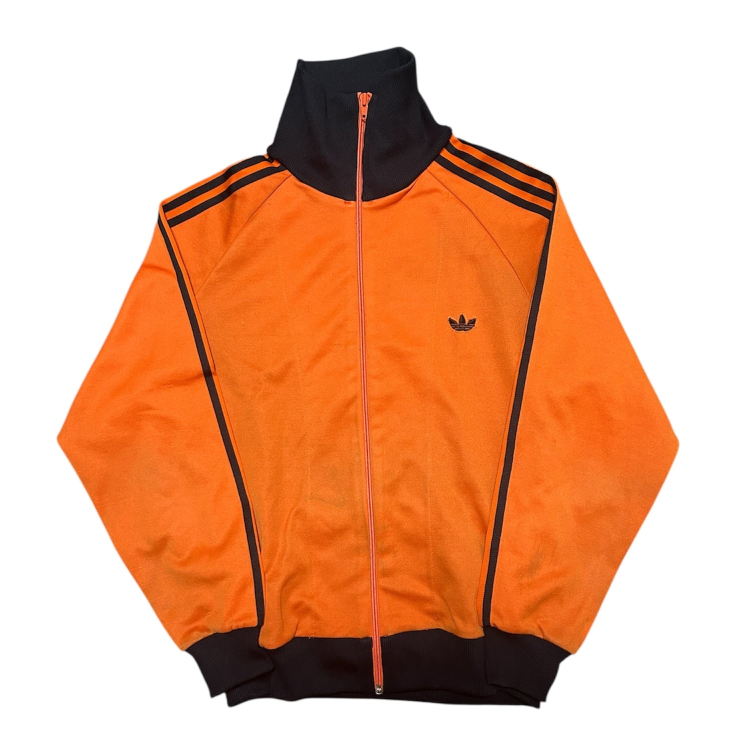 90's adidas アディダス トラックジャケット ジャージ オレンジ M商品