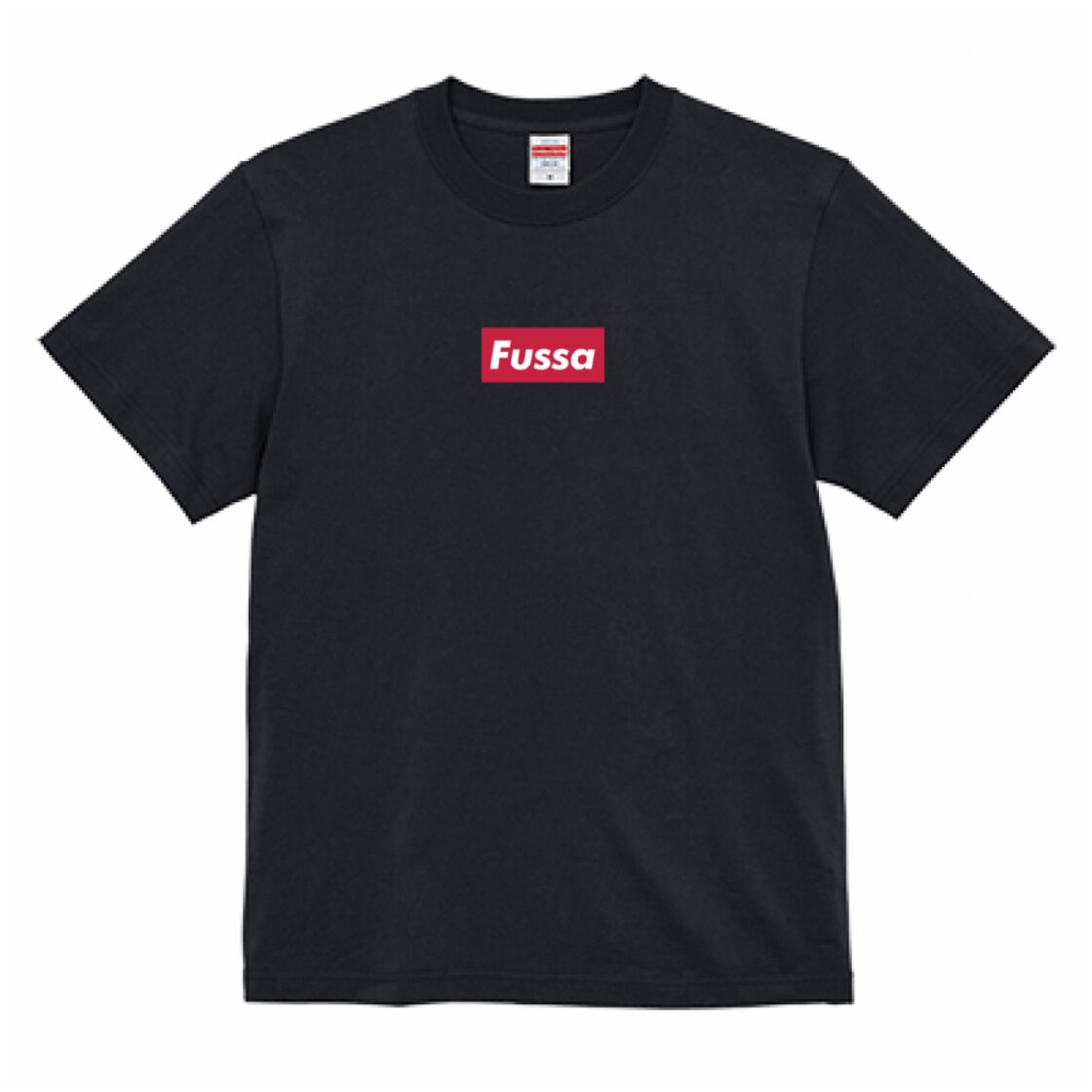 福生市 Fussa ボックスロゴTシャツ｜ブラック | Pay ID
