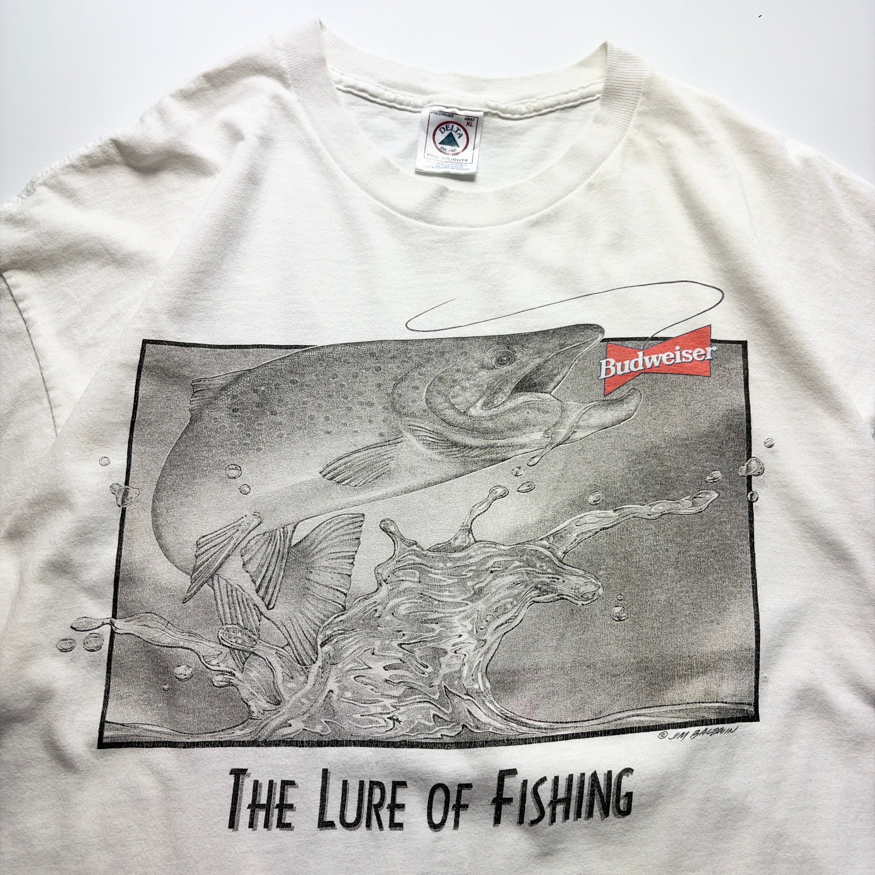 90s Budweiser Fishing Tee