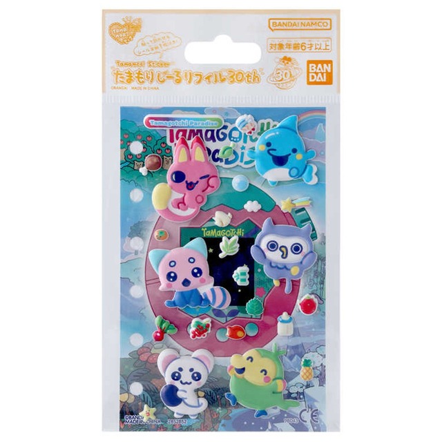 【ロット販売】【12入】たまもりしーるリフィル30th Tamagotchiパラダイ(7711925)