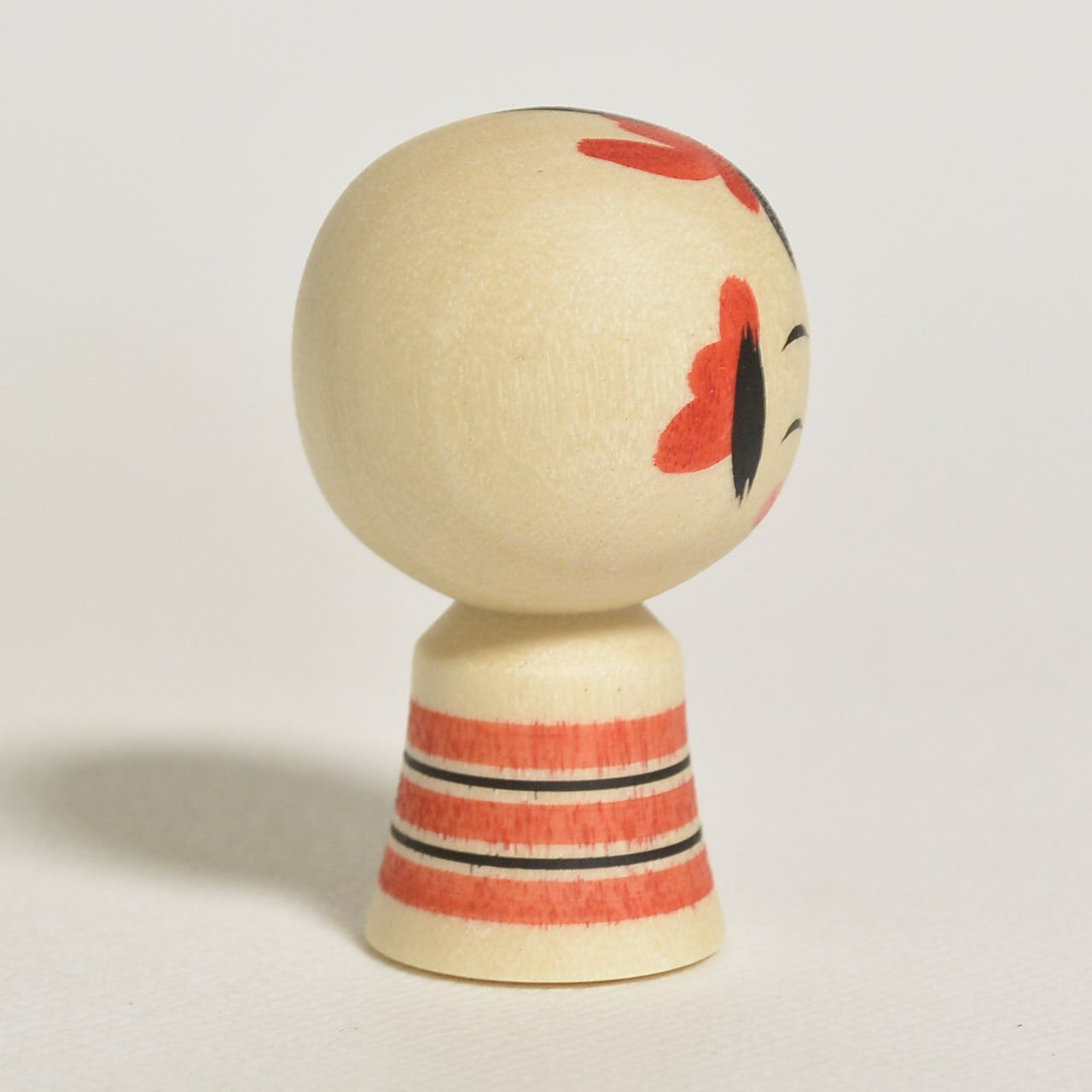 【ミニこけし】鈴木明 小寸こけし（ミニこけし） 約1寸 約3.5cm 鈴木明 工人（作並系）#2536