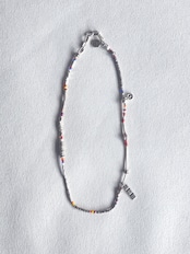 Thai／Silver×Beads necklace