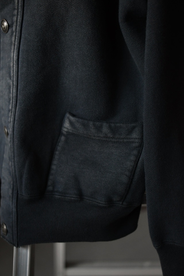 A.PRESSE / Vintage Sweat Cardigan (Black)