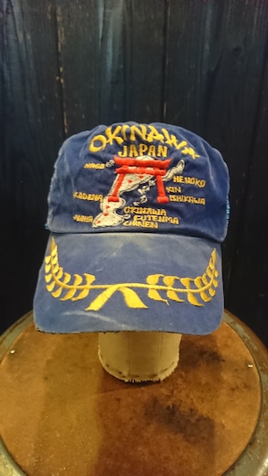 VINTAGE OKINAWA SOUVENIR CAP