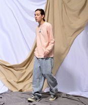 【#Re:room】VINTAGE TUCK WIDE DENIM［REP208］