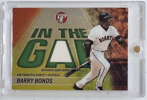 Barry bonds 2002 In the Gap Uniform Card #0195/1000