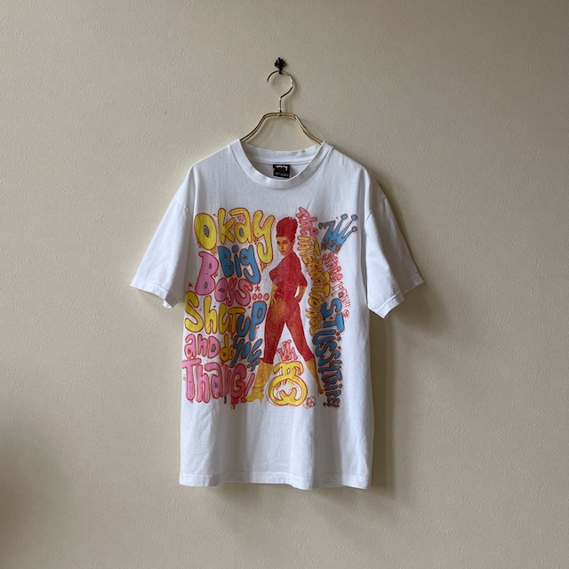 STUSSY 90s Psychedelic Print T-Shirts W117