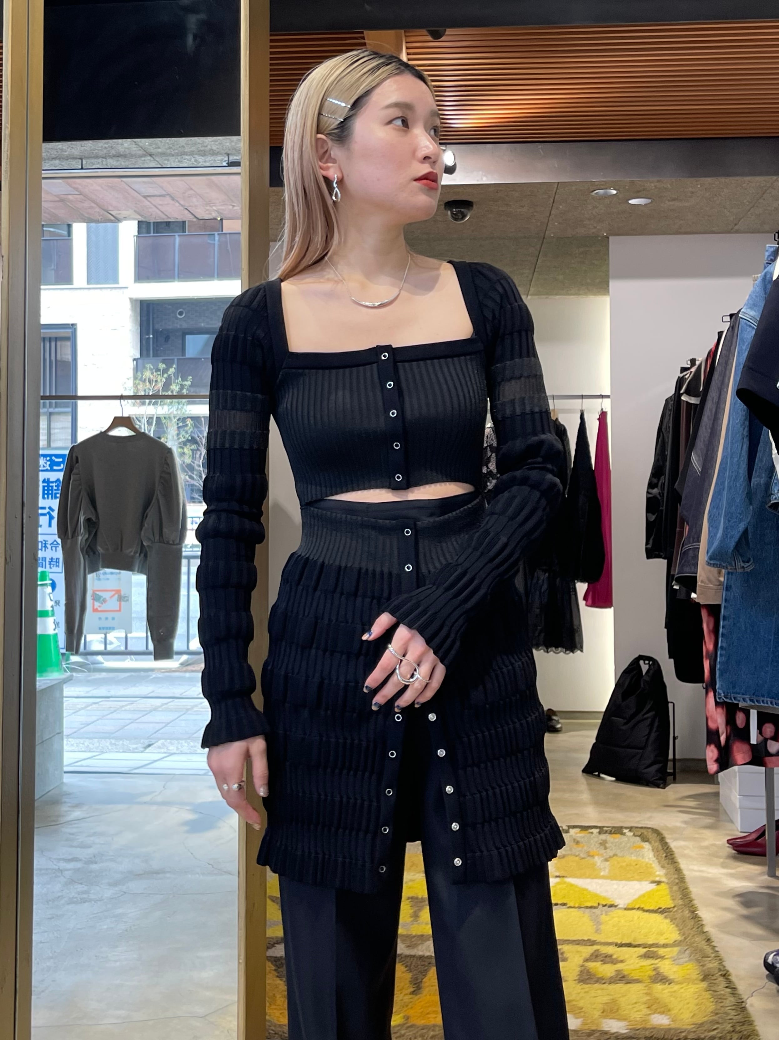 FETICO フェティコ / STRIPE KNIT CARDIGAN | TRENTオンラインショップ  