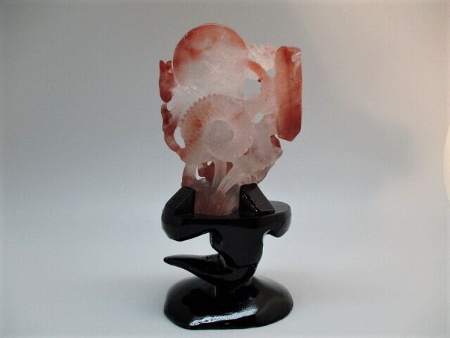 [送料無料][高品質] 天然ヘマタイトin水晶龍