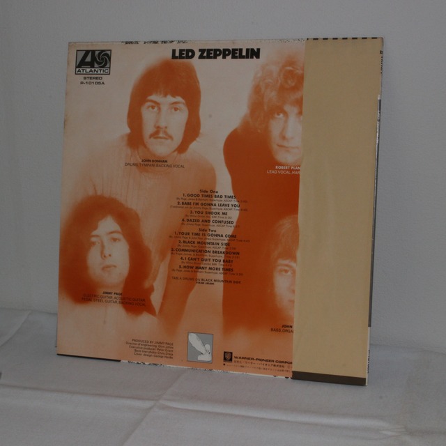 「レッド・ツェッペリン デビューアルバム 」LPレコード