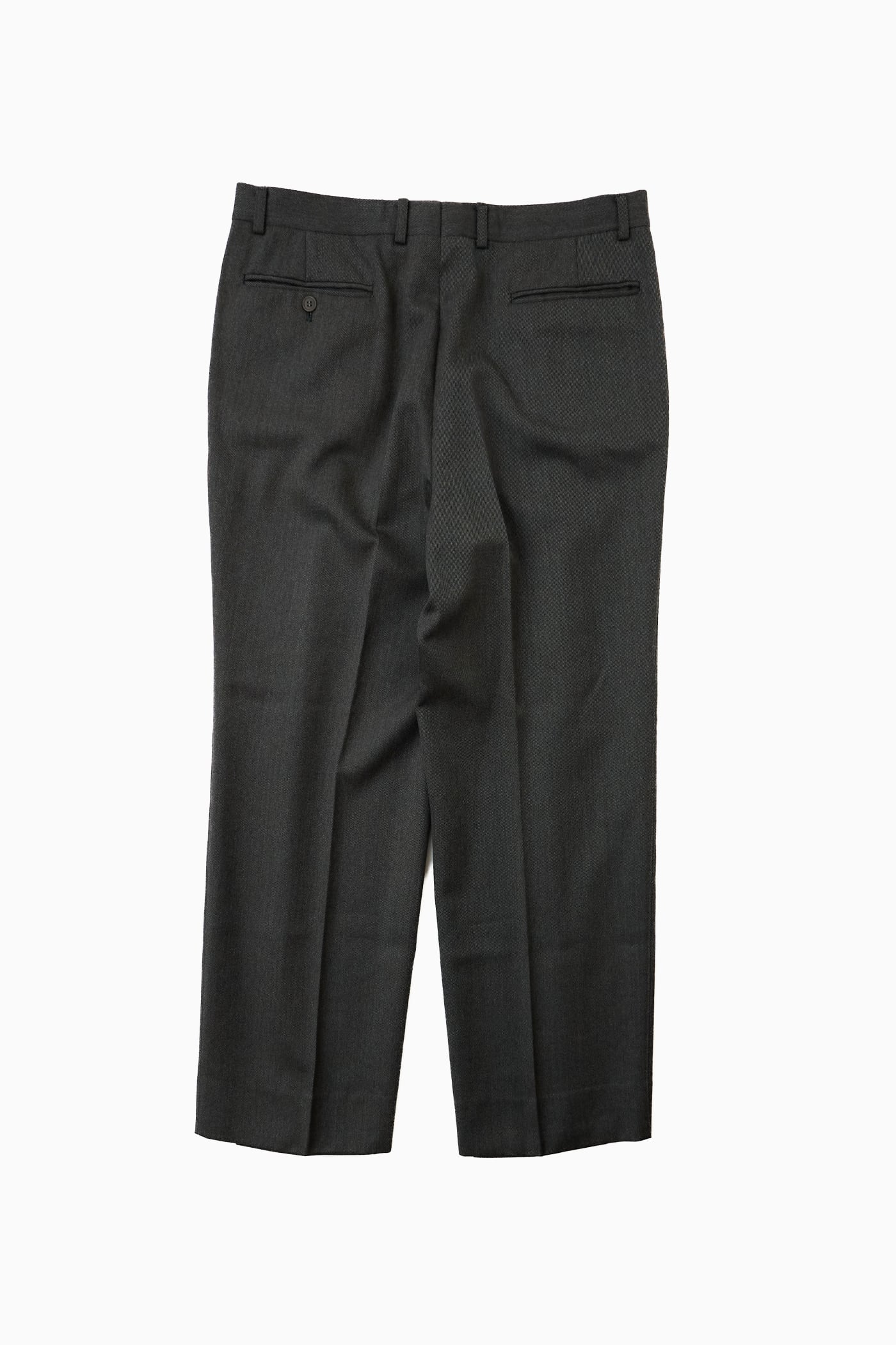 90s Yves Saint Laurent 2-tuck wide slacks | Reben｜デザインという