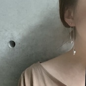 W HANGING EARRING / ピアス・イヤリング