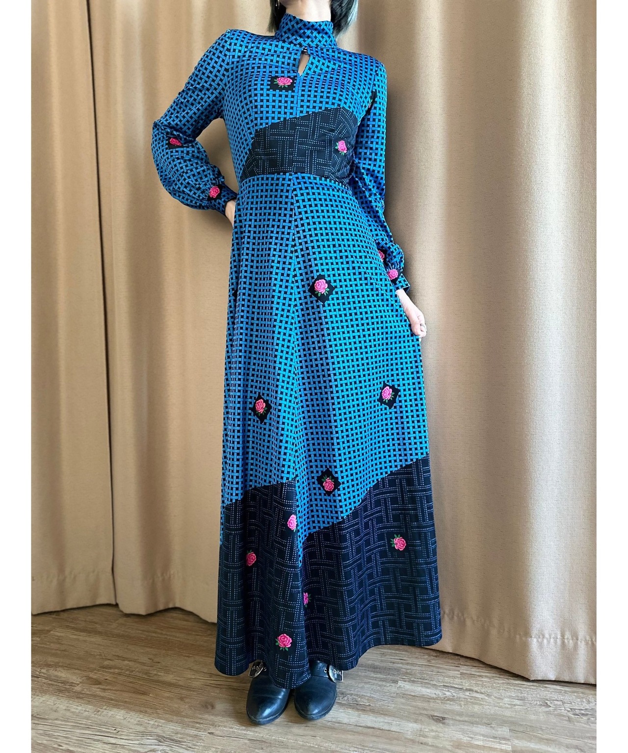 CONSCIOUS retro modern dress-4179-6