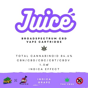 【JUICE Indica grape】