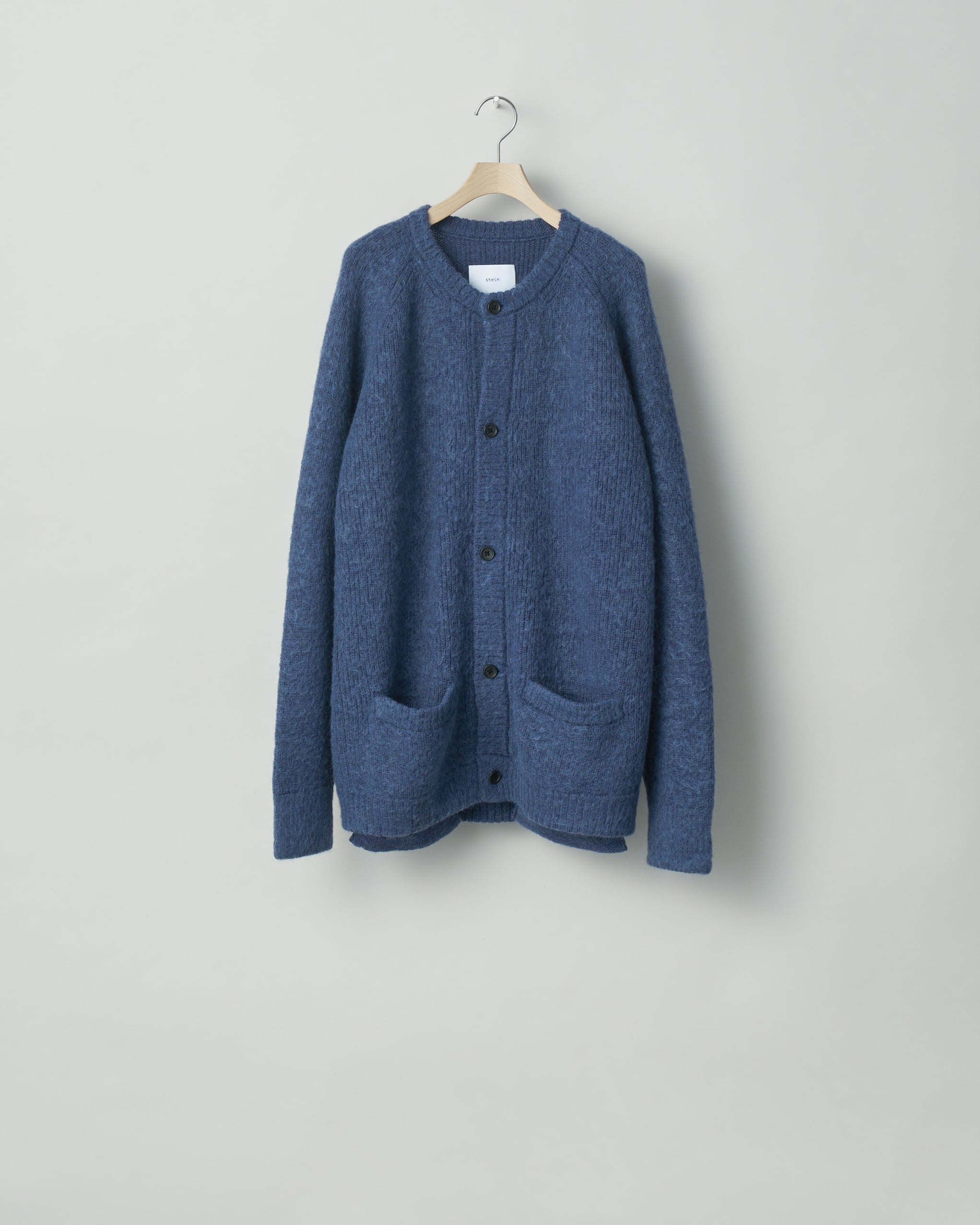 stein】KID MOHAIR KNIT CARDIGAN