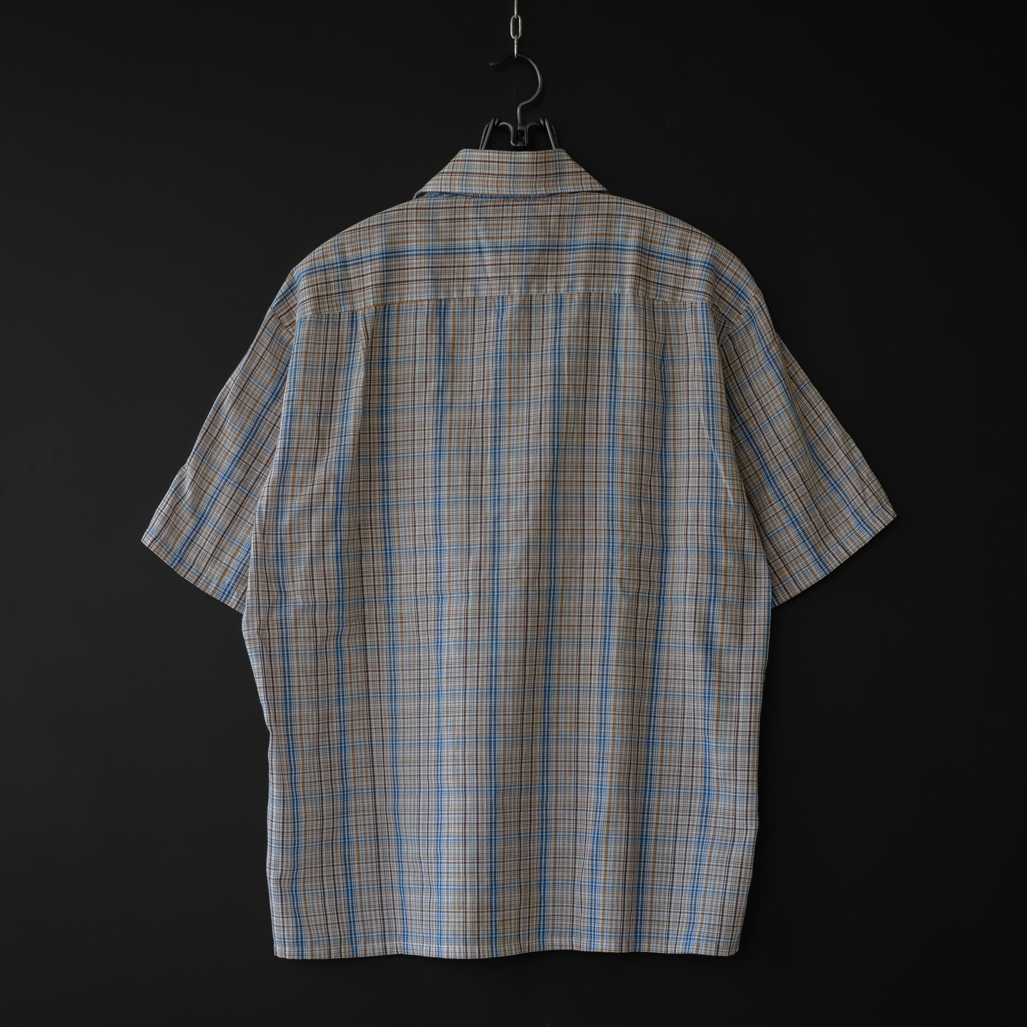 used- 【JC Penny】 70s s/s check shirt | dros dro