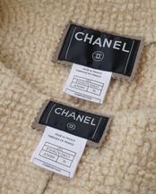 〈CHANEL vintage〉Mouton shearling coat 05A P24962