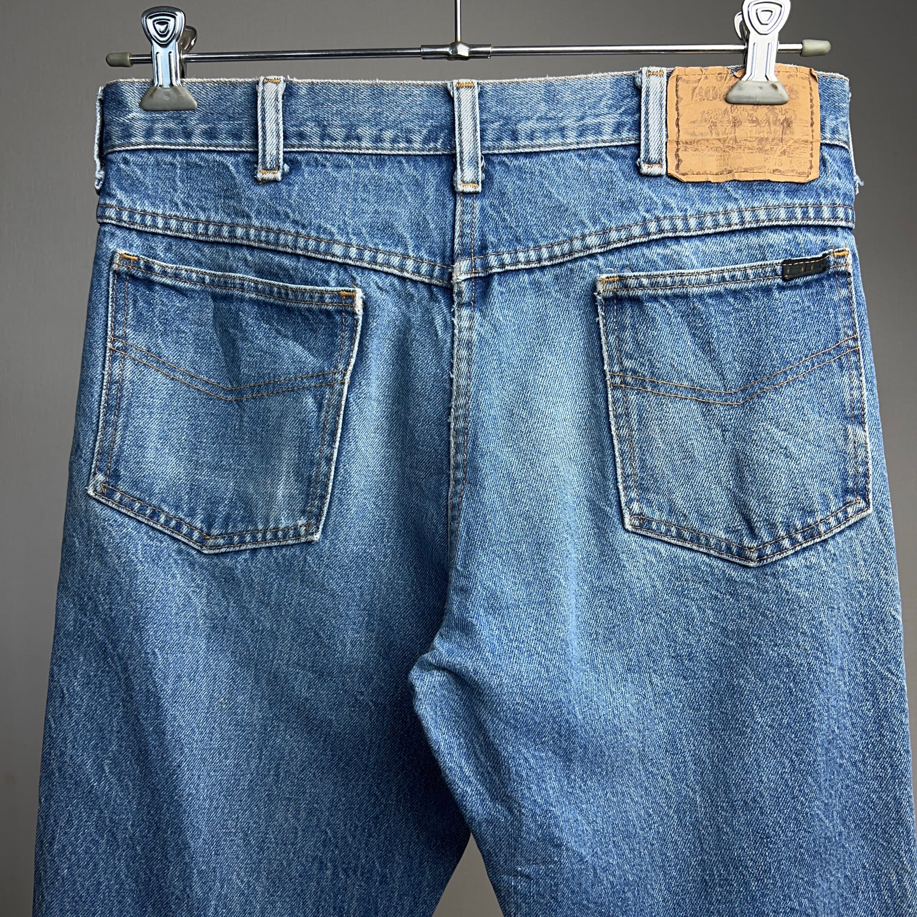80's “ROEBUCKS” Bootcut Denim Pants SEARS W33 L30 80年代 シアーズ