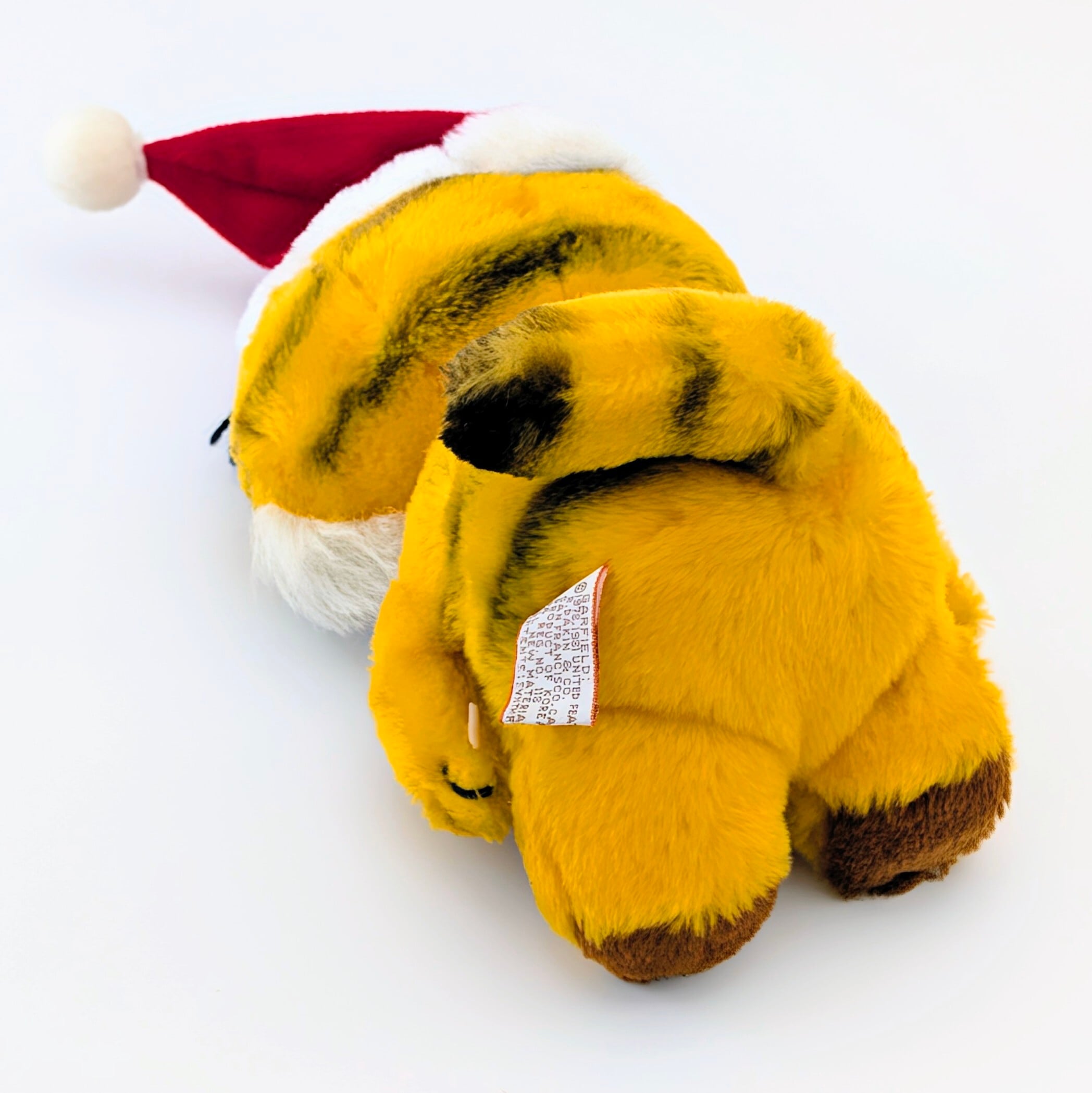 ☆ VINTAGE 1980年代初期 ☆【 Garfield ( ガーフィールド ) 】『 ガーフィールド サンタおじさん 』ぬいぐるみ / プラッシュ / plush / 1980年代年製 〚アメリカン雑貨 アメトイ〛