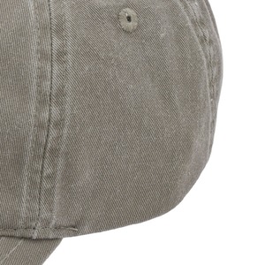 【GANNI】Washed Cotton Canvas Cap Emb
