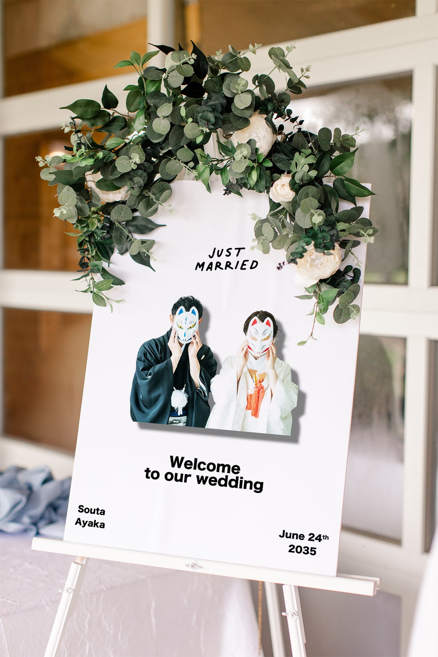 写真ウェルカムボード【シンプルシャドー1】 | DIY store PBW