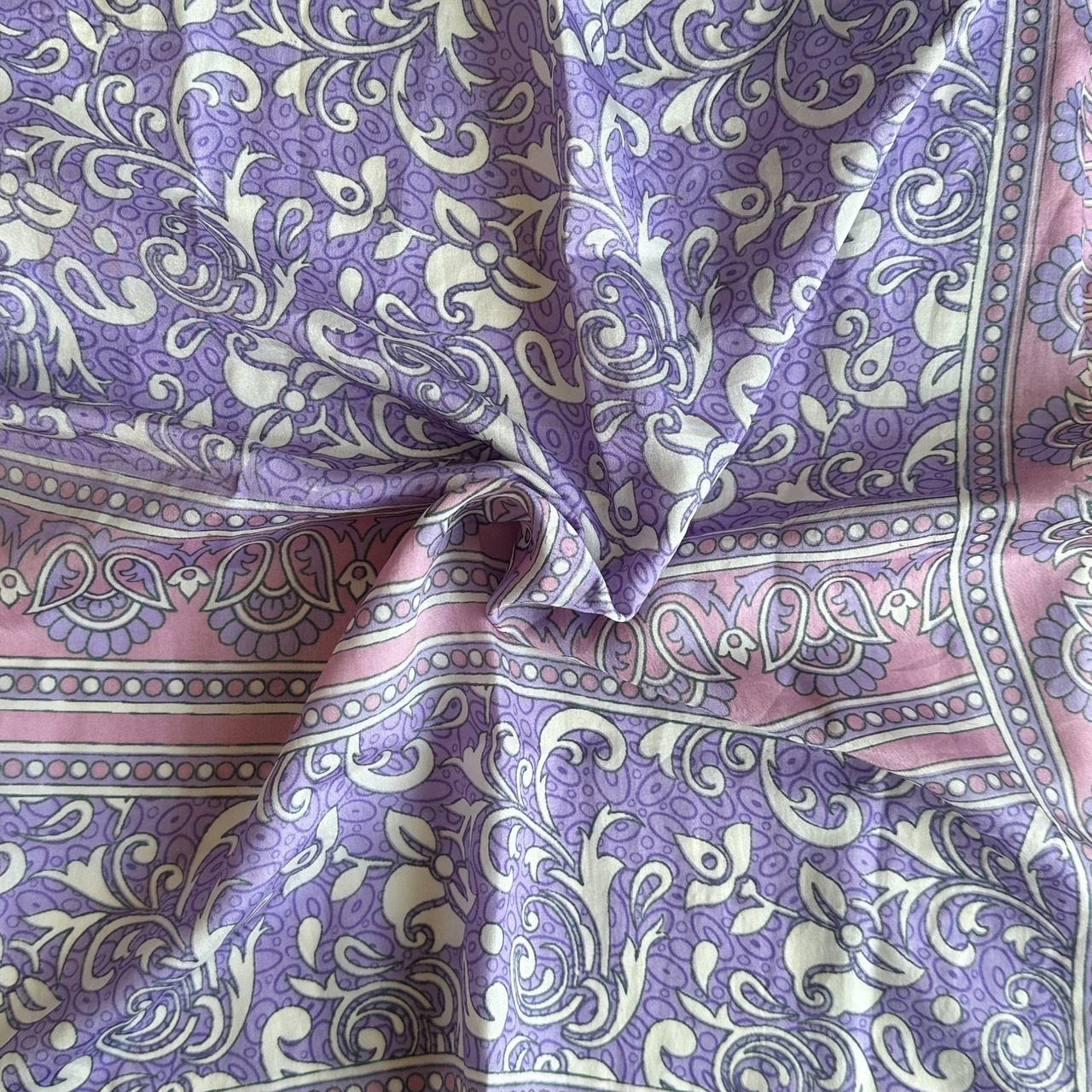 No.009 | リサイクルサリースカーフ Sサイズ