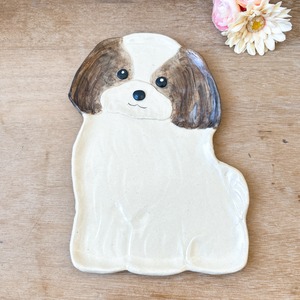 シーズーのパン皿