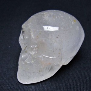 水晶 置物 ドクロ スカル 一点物 145-1861