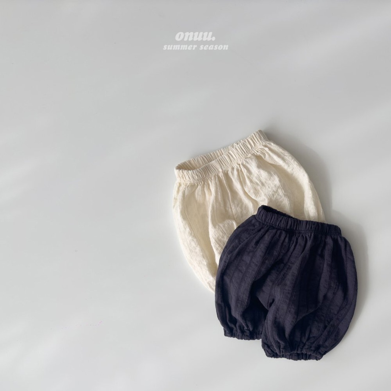 【ONU】パンプキンパンツ アイボリー 80〜120cm 240525 - 4