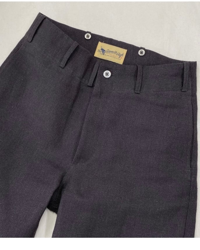 1945 Prison Pants （Brown Cotton） | Classic clothing powered by BASE