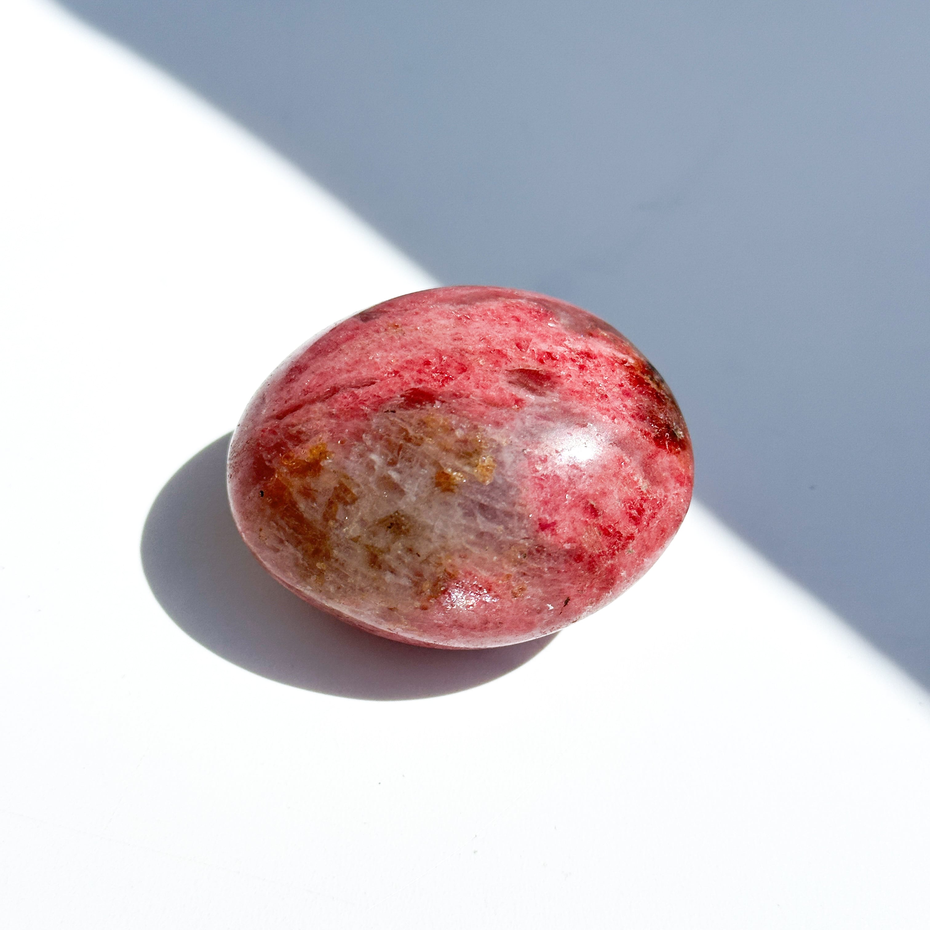 ロードナイト パームストーン32◇ Rhodonite ◇パワーストーン・天然石