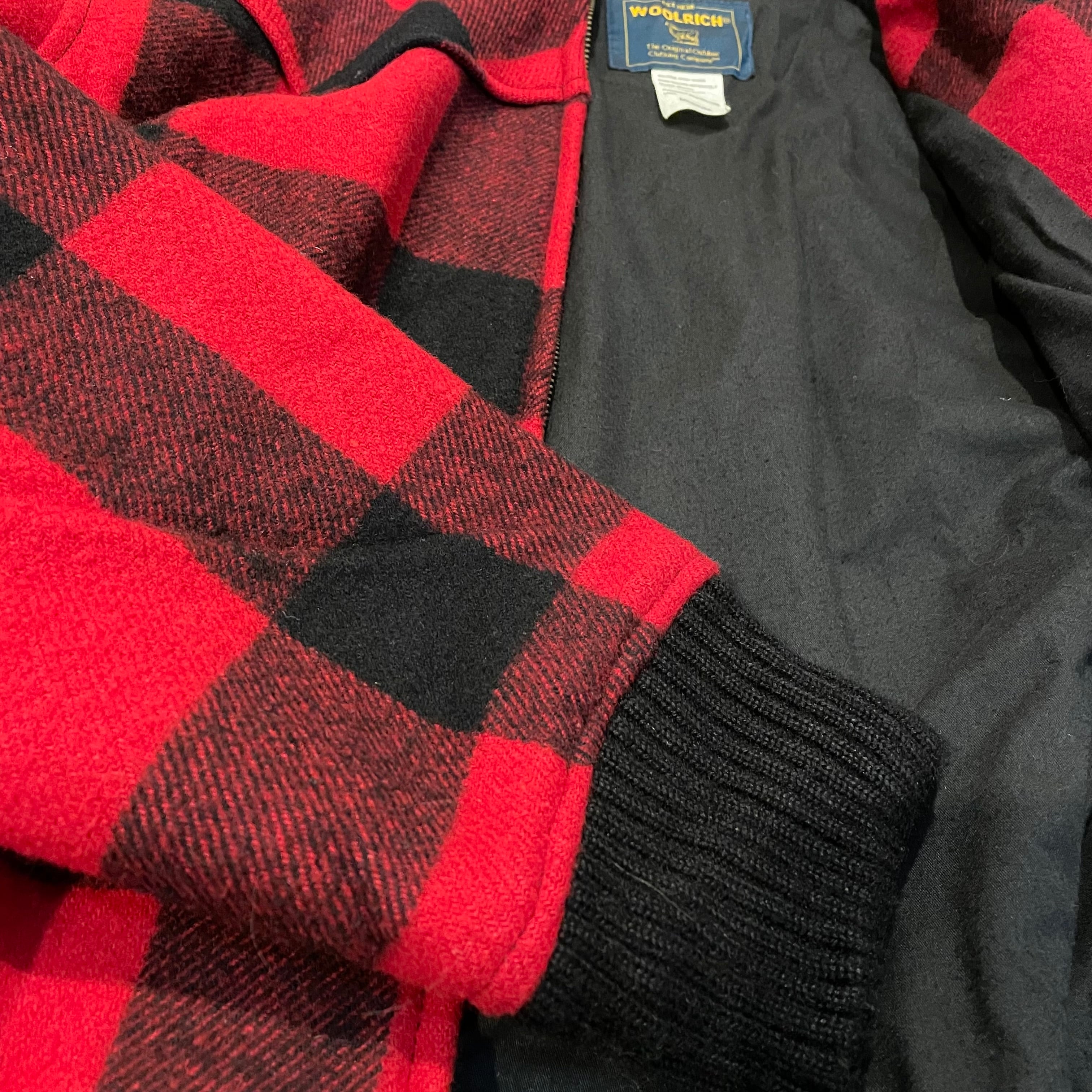 WOOLRICH】ウールジャケット バッファローチェック ブロックチェック